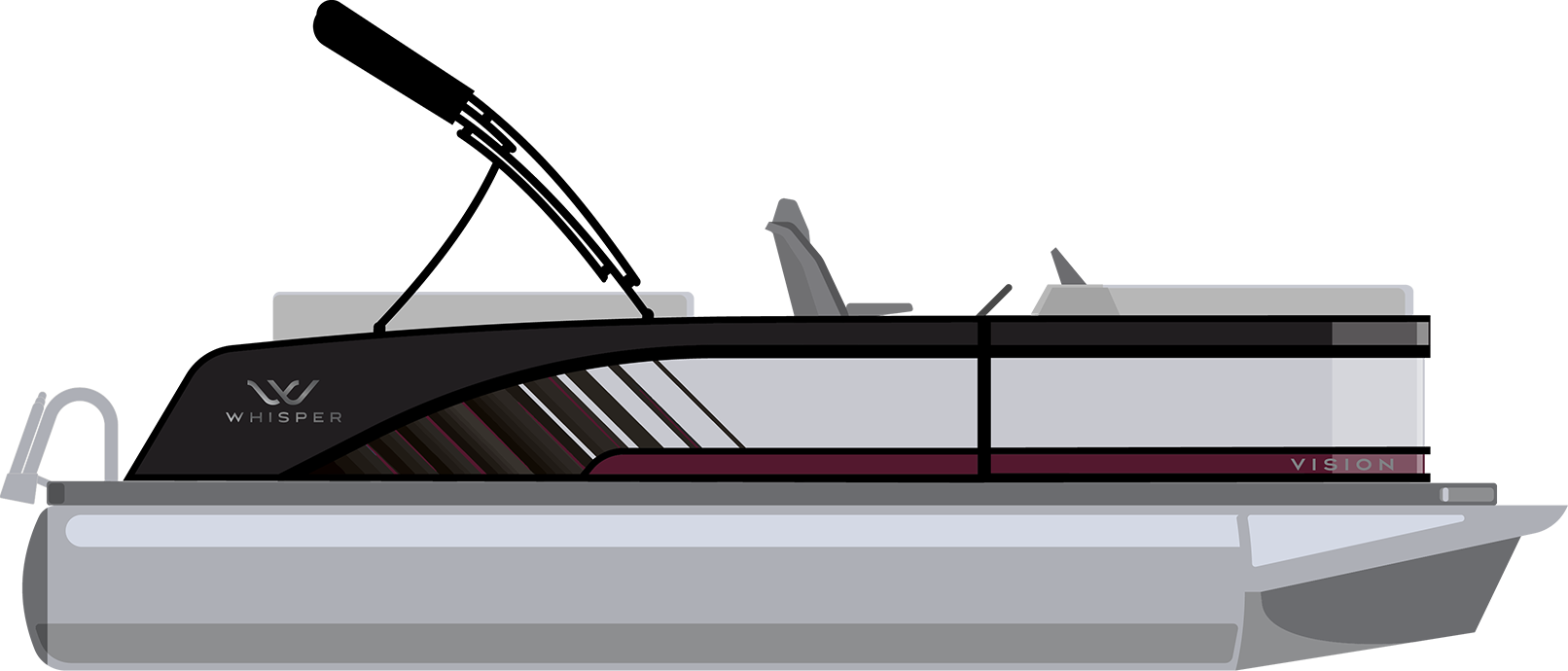 Teddy Bernas Rls V21 RLS - Whisper Pontoon Boats