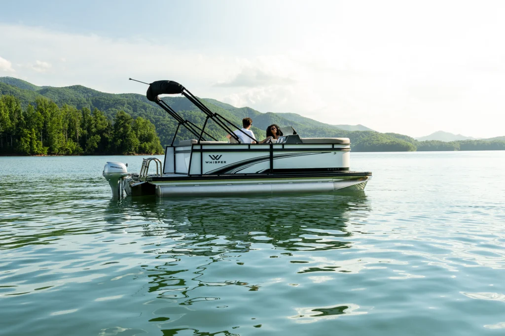 Whisper Pontoon Sport 17' Cruise